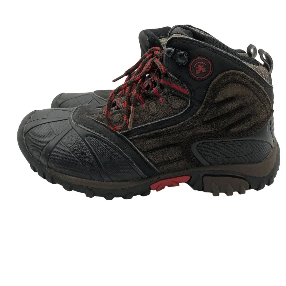 Kamik‎ Little Kids Size 2 Hiking Boots Snow Boots Brown Outdoors Non Slip Shoes
